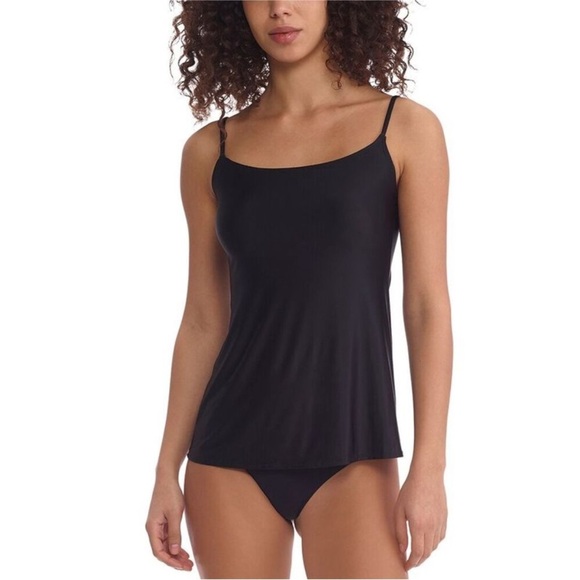 Commando black fitted smoothing tank top slimming size L - Picture 1 of 7